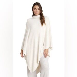 BAREFOOT DREAMS COZYCHIC TURTLENECK PONCHO
